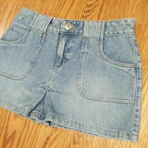 MOSSISSUE ♡ Sweet Cute 'n Sexy Vintage Denim 5 Pocket Blue Jean Mini Skirt 7